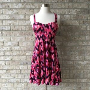 NWT Express Dress Fit and Flare Womens Size XS